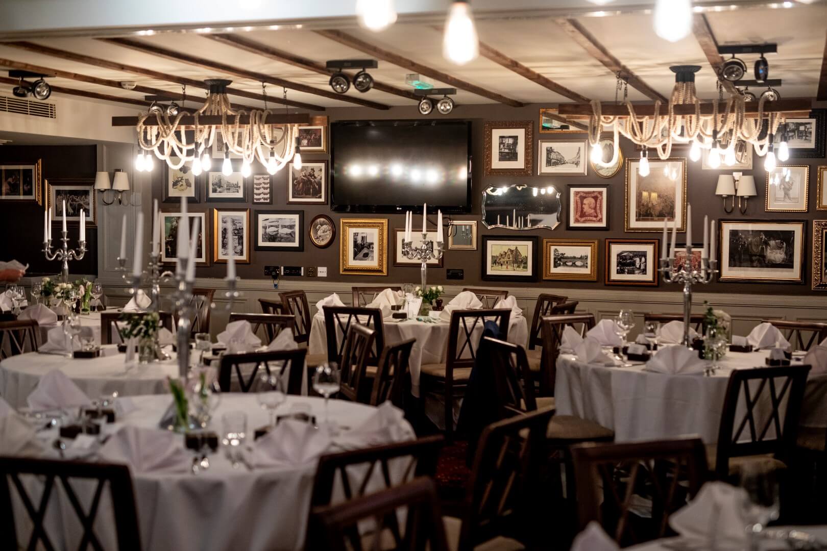 stratford upon avon wedding dining room